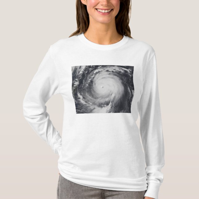 T-shirt Le typhon Maemi dans l'océan Pacifique occidental (Devant)