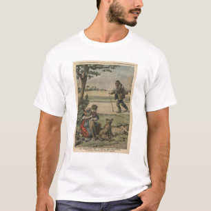 T-shirt Le vagabond est une gêne pour la campagne