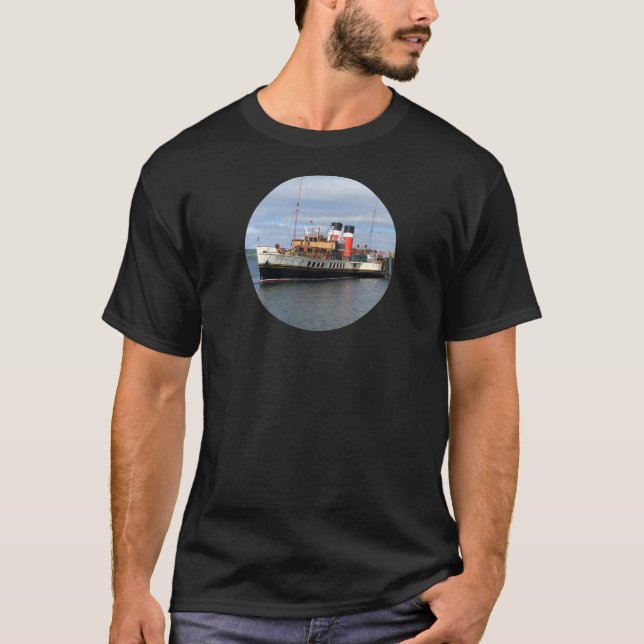T-shirt Le Vapeur De Paddle Waverley. Navire historique (Devant)