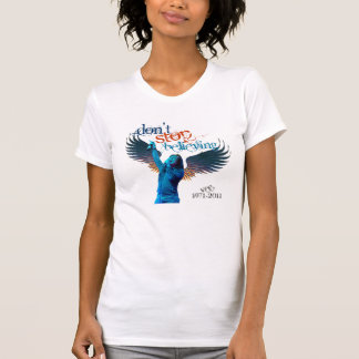 T-shirt Le vé ne cessent pas la croyance