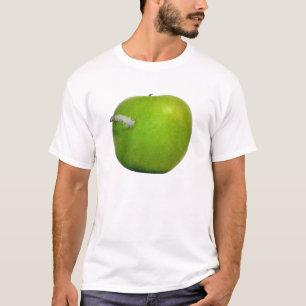 T-shirt Le ver dans la pomme
