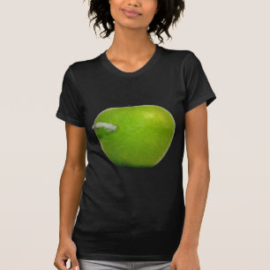 T-shirt Le ver dans la pomme