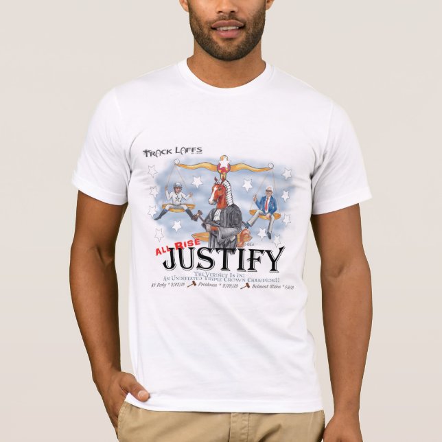 T-shirt Le verdict est dedans ! (Devant)