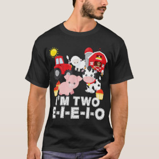 T-shirt Le vieux MacDonald avait une rime de pépinière agr