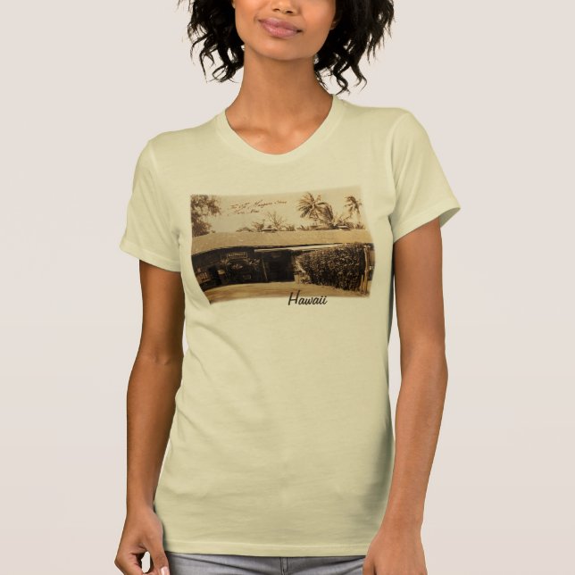 T-shirt Le vieux magasin de Hasegawa sur Maui (Devant)