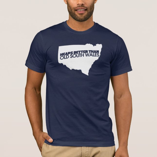 T-shirt Le vieux sud du pays de Galles (Devant)