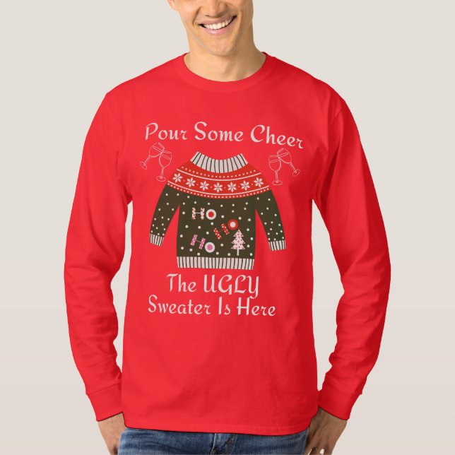 T-shirt Le vilain pull est arrivé (Devant)