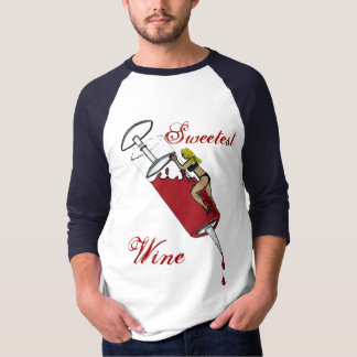 T-shirt Le vin le plus de liqueur