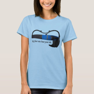 T-shirt Le violon est meilleur que la guitare