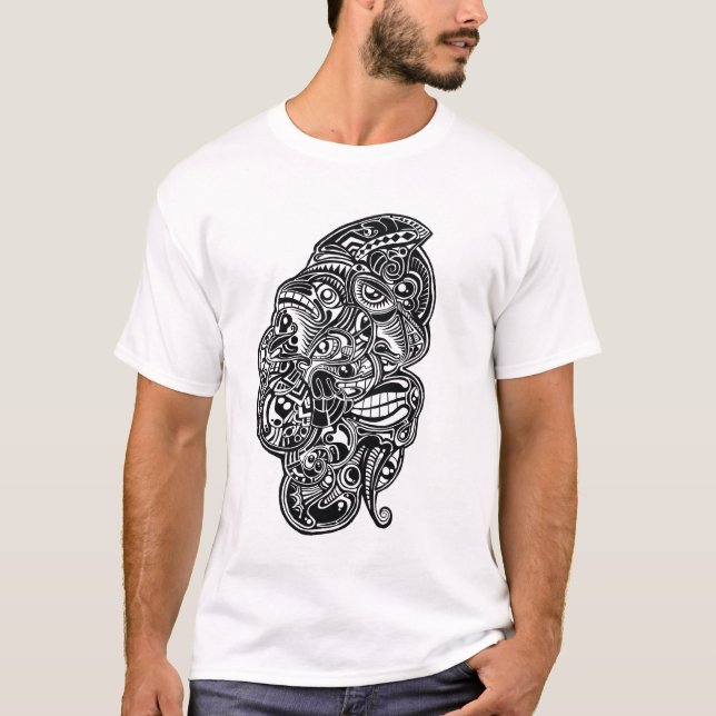 T-SHIRT LE VISAGE (Devant)