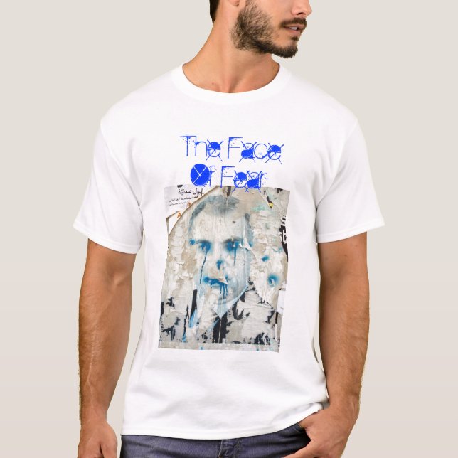 T-SHIRT LE VISAGE DE LA CRAINTE (Devant)
