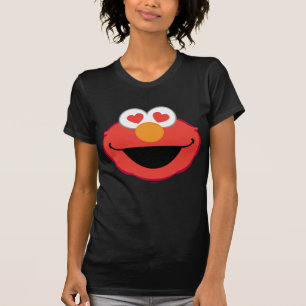 T-shirt Le visage souriant d'Elmo avec les yeux en forme d