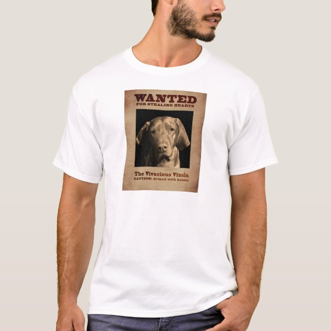 T-shirt Le Vizsla vivace (Devant)