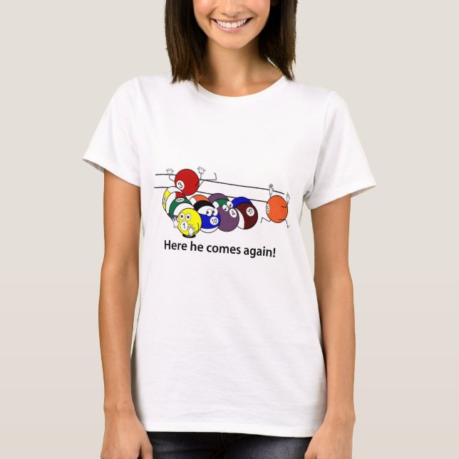 T-shirt Le voici qui vient des chemises (Devant)