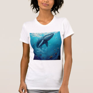 T-shirt Le vol de Léviathan vers la liberté - L'art surréa