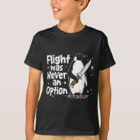 Le vol de pingouin était une option humour noir dr