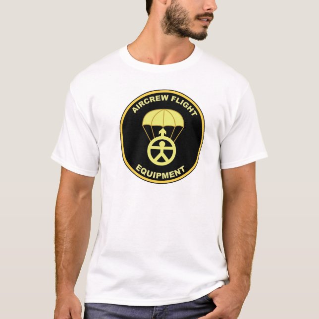 T-shirt Le vol d'équipage aérien équipent (Devant)
