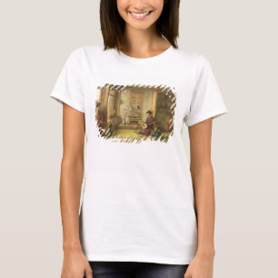 T-shirt Le volant égaré (huile sur la toile)