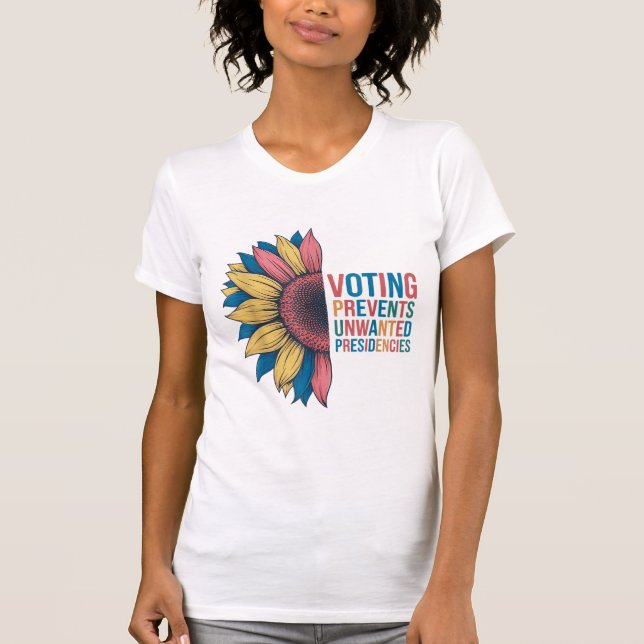 T-shirt Le Vote Empêche Les Présidences Indésirées Le Dési (Devant)