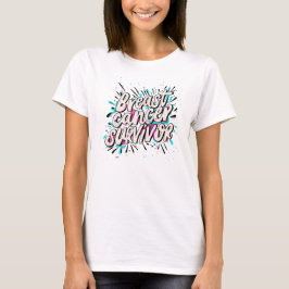 T-shirt Le voyage du survivant d'un cancer du sein