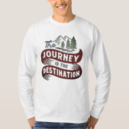 T-shirt Le voyage est la destination