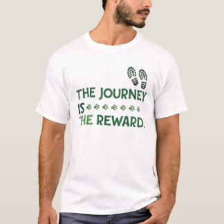 T-shirt Le voyage est la récompense
