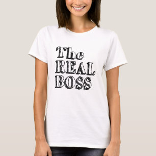 T-shirt Le vrai patron