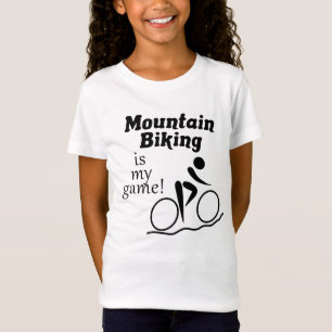 T-Shirt Le VTT est mon jeu ! Pour les filles