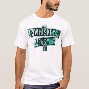 T-shirt Le whiskey est monté et la rue facile 2