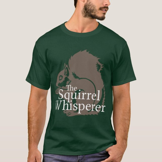 T-shirt Le Whisperer d'écureuil (Devant)