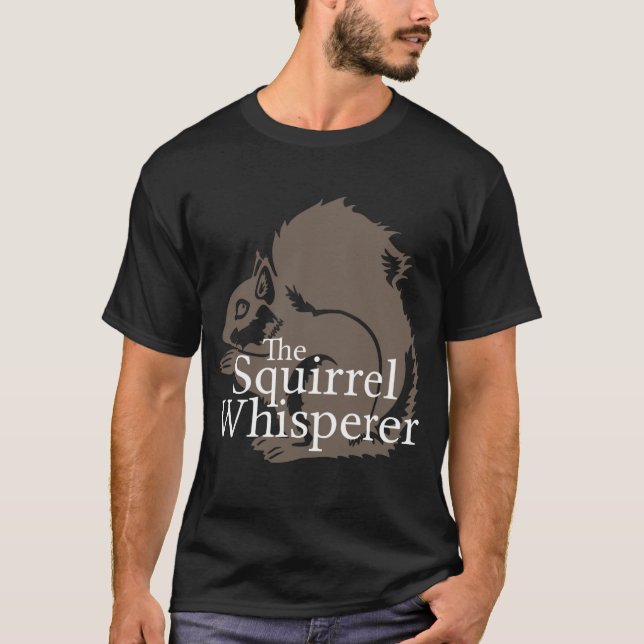 T-shirt Le Whisperer d'écureuil (Devant)