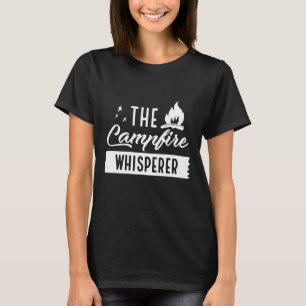T-shirt Le Whisperer du feu de camp
