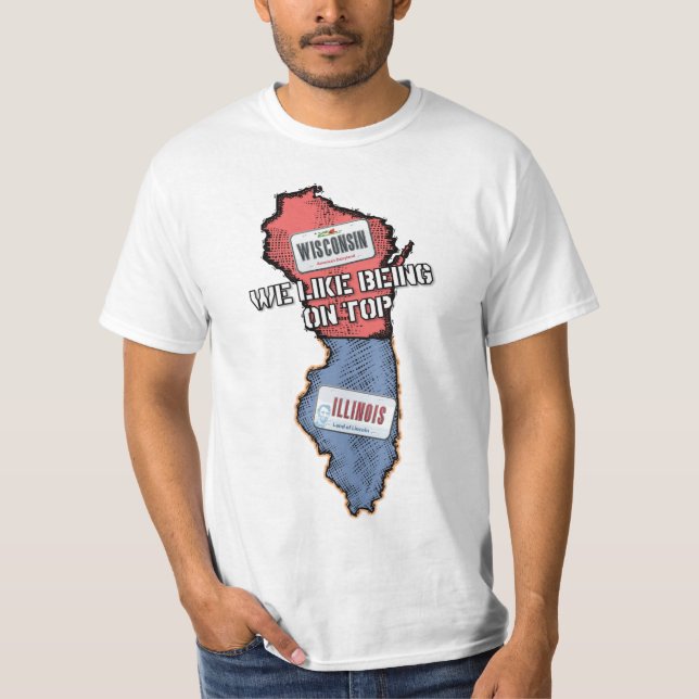 T-shirt Le WISCONSIN ! ! ! (Devant)