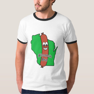 T-shirt Le Wisconsin Bratman