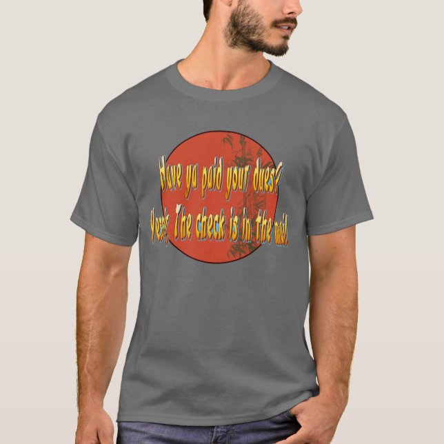 T-shirt Le ya ont-ils payé vos droits ? (Devant)
