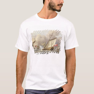 T-shirt Le yacht royal "Mary" échangeant des saluts