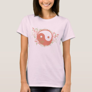 T-shirt Le yoga parlent : Joli symbole de Yin-Yang