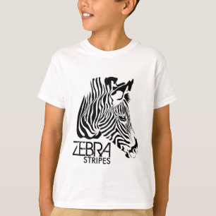 T-shirt Le zèbre badine la chemise
