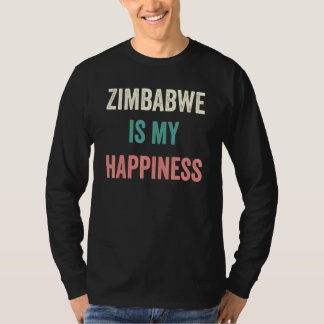 T-shirt Le Zimbabwe est mon bonheur