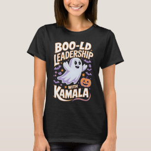 T-shirt Leadership audacieux avec Kamala Harris 2024 Hallo