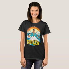 T-shirt Leap : Audacieuse et responsabilisante nageuse