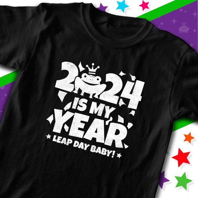 T-shirt Leap Day Leaper 2024 est mon année fév 29 annivers (Créateur téléchargé)