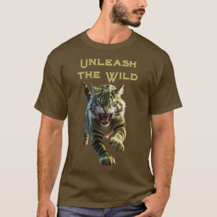 T-shirt Leap de fer : Cub de tigre rebondissant