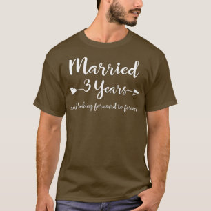 T-shirt Leather 3e anniversaire Mariage Cadeaux pour lui