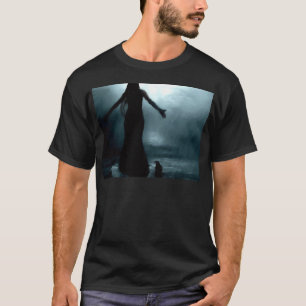 T-shirt l'eau de pluie morrigan de corbeau de corneille de