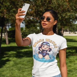 T-shirt L'Eau Est Mon Bon Endroit Piscine Girl