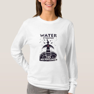 T-shirt L'eau est pièce en t sacrée