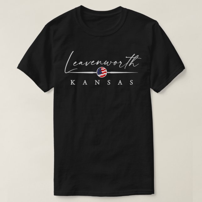 T-shirt Leavenworth Kansas (Design devant)