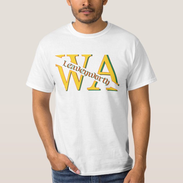 T-shirt Leavenworth W.A (Devant)