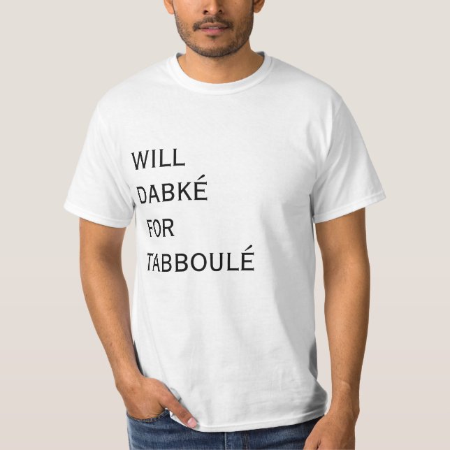 T-shirt Lebaneezy - humour de Libanais (Devant)